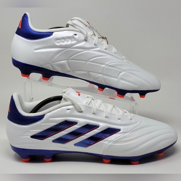 Adidas Soccer Cleats Men’s Size 12 Copa Pure 2 League FG IG6408 White Blue NEW main image 7